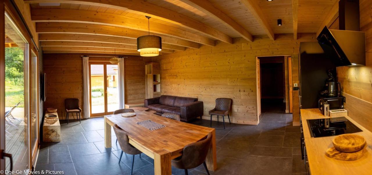 Les Jardins Du Herisson Chalet 2 Bonlieu Buitenkant foto